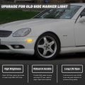 Njsbyl Led Side Marker Lights For 1997-2004 Benz Clk200 Slk200 Clk230 Slk230 Kompressor Clk320 Slk320 Clk430 Slk32 Clk55 Amg