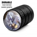 White Horses And Hawk Valve Stem Caps For Tire Rim Wheel Aluminum Black