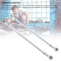 Adjustable Steering Shaft Tie Rod Kit Crafted From Solid Steel Alloy Long Lifespan Improve Handling For Go Kart Drift Trike Atv