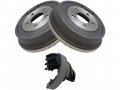 Rear Brake Drum And Shoe Kit Compatible With 2002-2007 Saturn Vue 