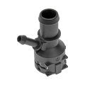 Coolant Hose Connector For Volkswagen Beetle 2012 To 2018 Black Plastic Barb And Quick Disconnect Fitting Replaces 1k0122291r 