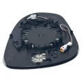 Spieg Driver Side Mirror Glass Replacement For Fiat 500x 2016-2023 Heated W Bsm Backing Plate Left