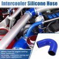 X Autohaux 45mm 1 77 Id 135 Degree Elbow Silicone Reducer Hose Pipe Bend Turbo Water Intercooler Blue