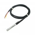 10pcs 3m Ds1820 Stainless Steel Package Waterproof Ds18b20 Temperature Probe Sensor 18b20 For Arduino 
