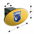 University Of North Georgia Secondary Oval Tow Trailer Hitch Cover Plug Insert