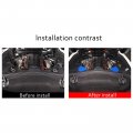 Engine Bay Shock Panel Cover Trim Compatible Corvette C8 Stingray 2020-2023 Abs 2pcs Compartment Shockproof Protection