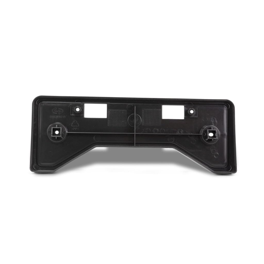 Front License Plate Bracket For Nissan Sentra 2020 2021 2022 Replacement 962106lb0a And Ni1068154 Black Plastic Standard Style