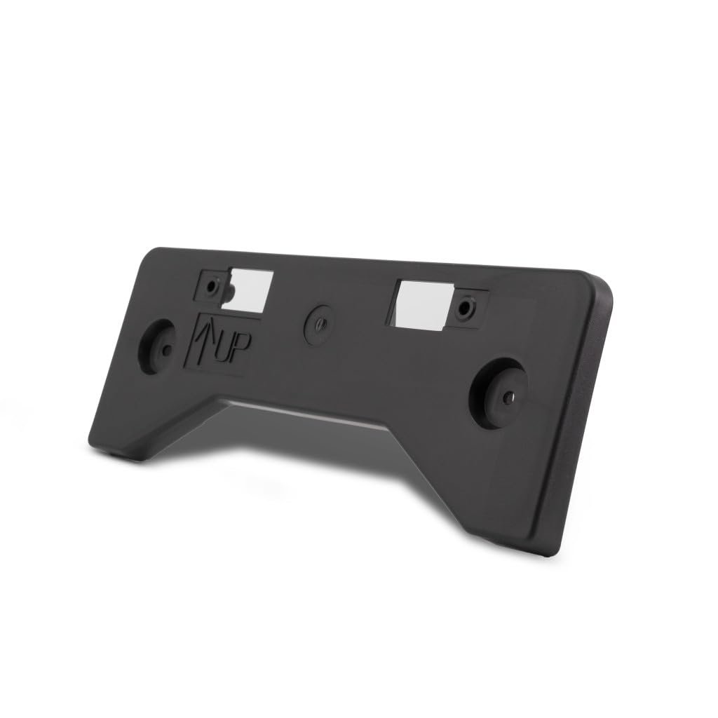 Front License Plate Bracket For Nissan Sentra 2020 2021 2022 Replacement 962106lb0a And Ni1068154 Black Plastic Standard Style