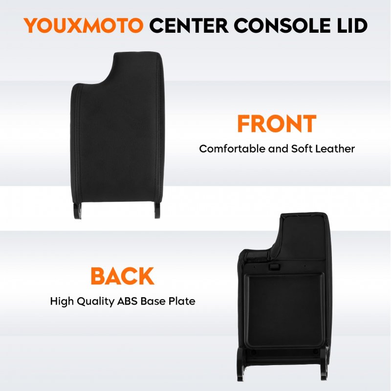 Center Console Lid 99-04 For Bmw E46 3 Series Armrest Cover Repair Kit 1999 2000 2001 2002 2003 2004 328i 323i 323ti 325i 330i