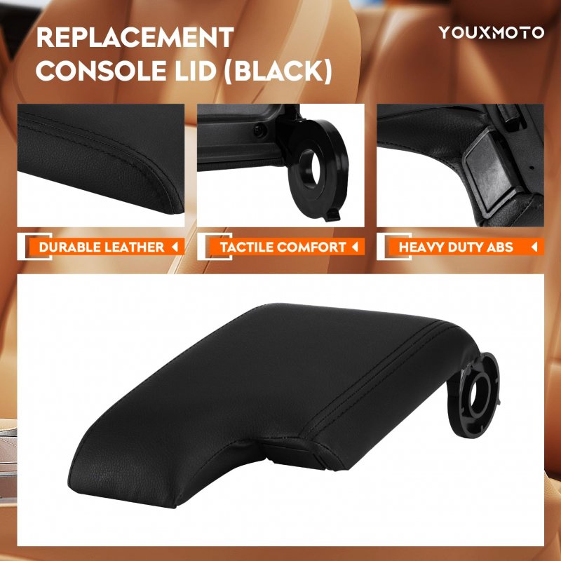 Center Console Lid 99-04 For Bmw E46 3 Series Armrest Cover Repair Kit 1999 2000 2001 2002 2003 2004 328i 323i 323ti 325i 330i