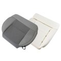 Front Driver Side Bottom Replacement Cloth Seat Cover And Foam Cushion Pad Flint Gray Pe Ne For Ford F 150 Xlt Stx Fx4 2004 