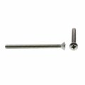Prime-line Machine Screw Oval Head Phillips 10-32 X 2-1 2 In Grade 18-8 Stainless Steel Pack Of 20