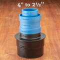 Dust Right Stacking Port Apter Set 3-piece A Interchangeable Vacuum For Collection Hose Tools A Glass Reinforced Polypropylene