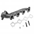 A-premium Left Right Exhaust Manifold With Gasket Compatible Ford F-150 1999-2003 Heritage 2004 F-250 1999 Expedition 1999-2002