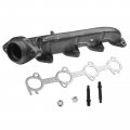A-premium Left Right Exhaust Manifold With Gasket Compatible Ford F-150 1999-2003 Heritage 2004 F-250 1999 Expedition 1999-2002