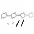 A-premium Left Right Exhaust Manifold With Gasket Compatible Ford F-150 1999-2003 Heritage 2004 F-250 1999 Expedition 1999-2002