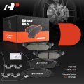A-premium Rear Ceramic Disc Brake Pads Set Compatible With Select Cadillac Chevy And Gmc Models Escalade Esv Silverado 1500 Ld