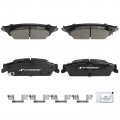 A-premium Rear Ceramic Disc Brake Pads Set Compatible With Select Cadillac Chevy And Gmc Models Escalade Esv Silverado 1500 Ld