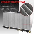 Dpi 2438 Factory Style 1-row Cooling Radiator Compatible With Chrysler Cirrus Sebring Dodge Stratus Mitsubishi Eclipse 4l 2 7l