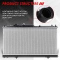 Dpi 2438 Factory Style 1-row Cooling Radiator Compatible With Chrysler Cirrus Sebring Dodge Stratus Mitsubishi Eclipse 4l 2 7l
