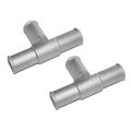 Aluminum Tee Coolant Heater Hose 5 8 Xx5 8 In 16mm Fitting Water Pipe 3 Way Tubing Connector Universal T Shaped Car Radiator 