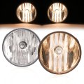 Hecasa Pair Fog Lights For 2018-2021 Chevy Chevrolet Traverse Replacement Gm2592313 42548992 Bumper Driving Lamps Clear Lens 