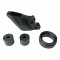 Chain Roller And Guide Complete Kit Fits For Yamaha Warrior Yfm350 350x 87-04 All Years Black Advanced Manufacturing Technology 