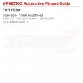 Vipmotoz Oe-style License Plate Light Tag Lamp Housing Assembly Replacement Pair For 1994-2004 Ford Mustang 2-pieces Driver