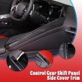 Sekhyna Gear Shift Panel Side Cover Trim 1pcs Compatible With Corvette C8 Stingray 2020-2023 Center Console Frame Molding