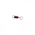 Au-tomotive Gold Anodized Aluminum Valet Key Fob For Dodge Ram Burgundy