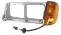 Chrome Inner Headlamp Headlight Bezel Lh Rh Pair Set For Fld 112 120