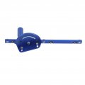 Qyebavge Table Saw Miter Gauge Precise Angle Adjustment Aluminum Alloy With Push Rod For Woodworking 