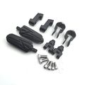 Hk Moto- Offset 1 Flame Foot Pegs Clamps For Suzuki Vs1400 Vz1500 Intruder M800 C800