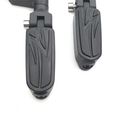 Hk Moto- Offset 1 Flame Foot Pegs Clamps For Suzuki Vs1400 Vz1500 Intruder M800 C800