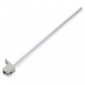 Roller Throttle Guide Tube For Beetles Ghia S W Upright Type 1 Engine Cable Aluminum Silvery 