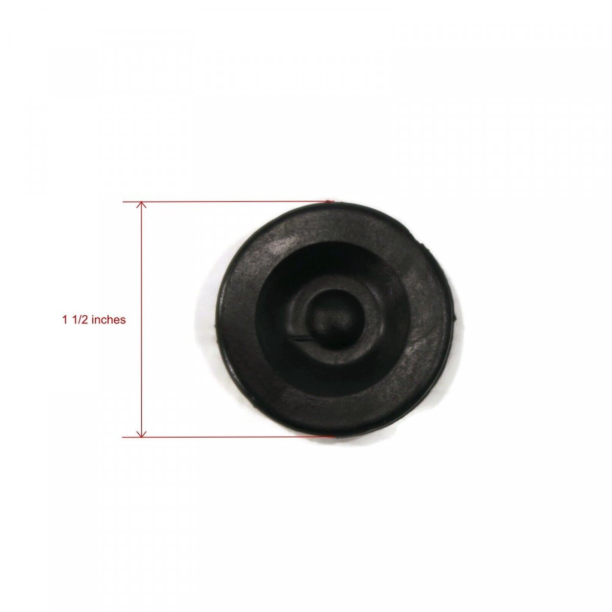 The Rop Shop Pack Of 10 Black Rubber Grease Plug Hub Dust Caps For Al-ko Trailer Camper Rv Axle