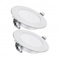 Acegoo 12v Led Puck Light Rv Boat Recessed Ceiling With On Off Dimming Switch 12 Volt Down For Camper Van Truck Trailer 