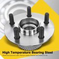 A-premium 2 X Rear Wheel Bearing And Hub Assembly With Abs Ring 5-lug Compatible Chrysler Pt Cruiser 2001-2002