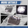 Auto Dynasty Full Led Projector Front Bumper Driving Fog Light Lamps Compatible With Freightliner Cascadia 2008-2017 Driver And
