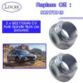 2pcs Cv Axle Nut Fit For Subaru Forester 2006-2025 Outback Legacy 2000-2025 Impreza 2004-2025 Crosstrek Brz 2013-2025 Wrx