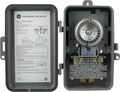 Ge 24-hour Indoor Outdoor Mechanical Timer Switch 40 Amp 120 Vac 5hp Box Single Pole Throw Nema 3-rated Metal Tamper Resistant 