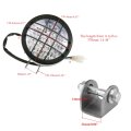 12v Dual Beam Led Front Atv Headlight Pair For 110cc 125cc 150cc 200cc 250cc Quad Go Kart Utv Waterproof Head Lamps With