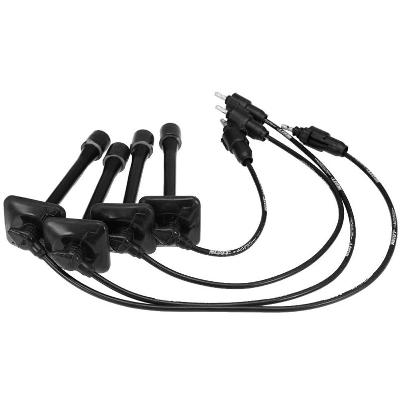 Ignition Spark Plug Wires Set Replacement For Toyota Rav4 Camry Solara 2 2l 4-pack