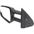 Door Mirror Driver Side For Gmc Sierra 1500 Hd 2500 2001 2006 Manual Folding Camper Textured Black Non Heated 15172060