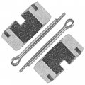 Caltric Rear Wheel Castle Nuts Compatible With Suzuki Quadrunner 230 Lt230ge 1985-1986