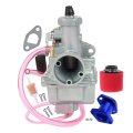 Vm22 Carburetor For Predator 212cc 196cc Gx200 Gx160 Ct200u Bt200x Kt196 Mini Bike Go Kart With Blue Intake Manifold And 38mm 