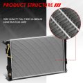 Auto Dynasty Dpi 13382 Factory Style 1-row Cooling Radiator Compatible With Santa Fe Fe Xl Sorento 10-19 Aluminum Core