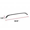 G-plus Front Chrome Hood Molding Trim Grille Compatible With Mini Cooper R55 R56 R58 R59 2007-2015 Mc1235100 51132751040 Black