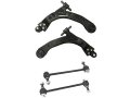Front Lower Control Arm Ball Joint And Sway Bar End Link Kit 4 Piece Compatible With 2008 Chevy Hhr 