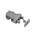 Uxcell Push Open Latch Rebound Self-locking Door Touch Catch Lock For Cabinet Cupboard Drawer Gray 2pcs